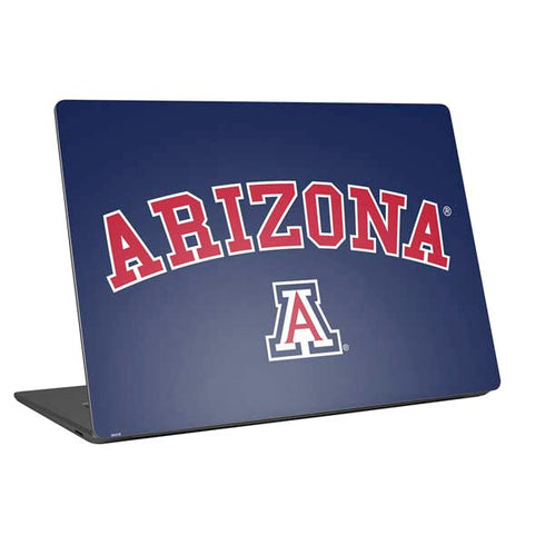 University of Arizona Primary Logo Blue Universal Laptop 12in (9.8 x 6.8in) Skin